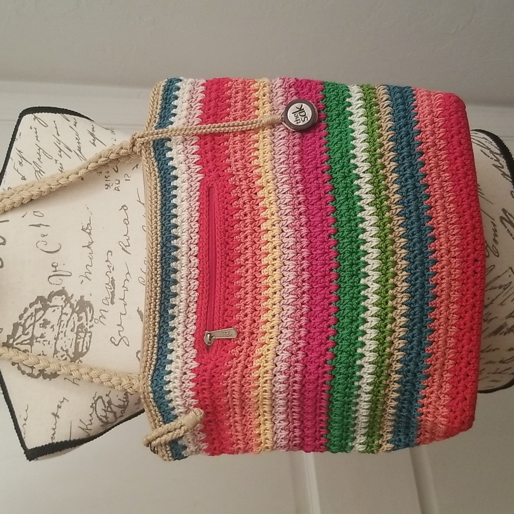 THE SAK MIX COLOR SHOULDER BAG, Size 12 x 3 x 12